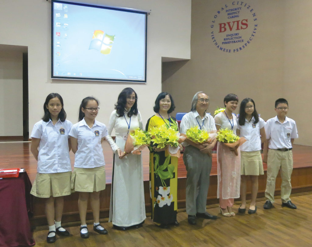 Giới thiệu thơ Haiku Nhật - Việt tại Trường Quốc tế Anh - Việt (BVIS) 2016