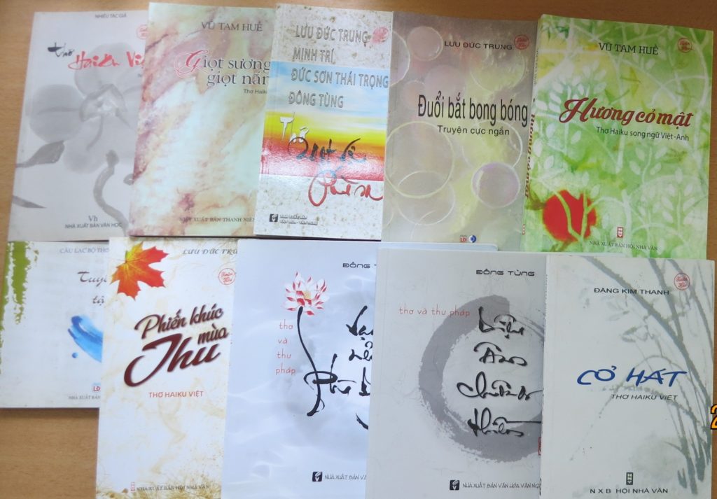 Các ấn phẩm thơ - bình thơ của CLB và tác phẩm của các thành viên đã xuất bản